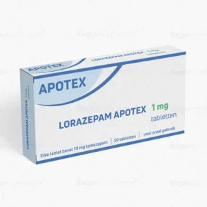 Lorazepam 1mg (30 tabletten)