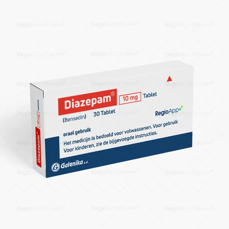 Diazepam 10mg (30 tabletten)